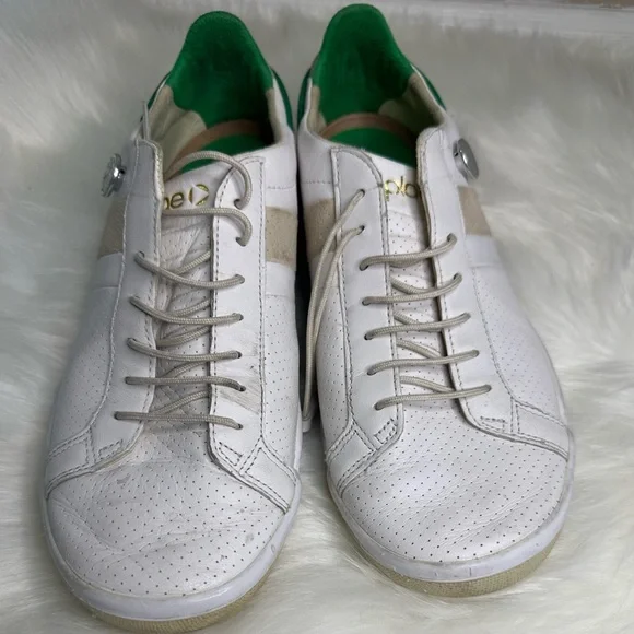 PLAE Shoes Plae Unisex Mulberry Low Top Sneakers White Leather